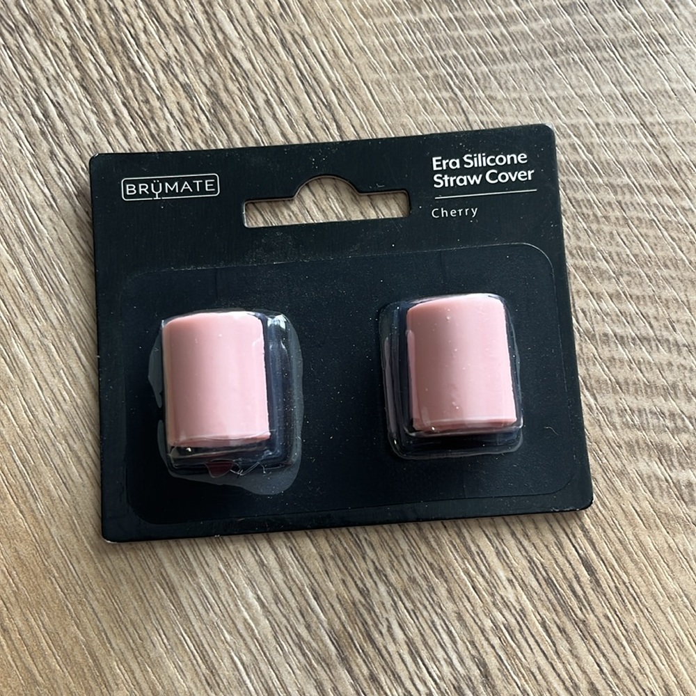 BrüMate Limited Edition Cherry Magnetic Straw Covers